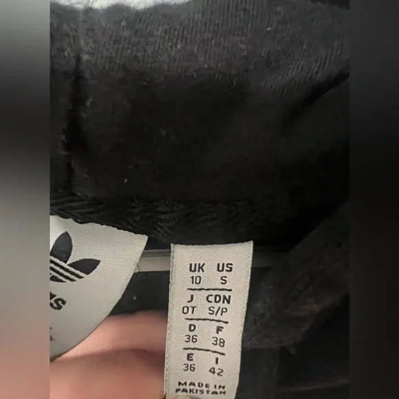 Adidas black hoodie size small - Picture 2 of 3